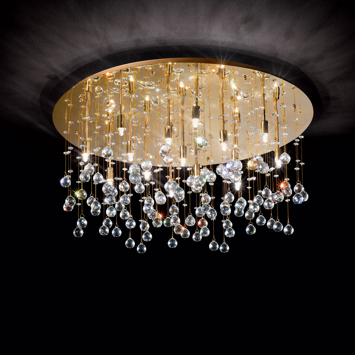 Plafonieră Ideal Lux Moonlight PL5, crom, 94649