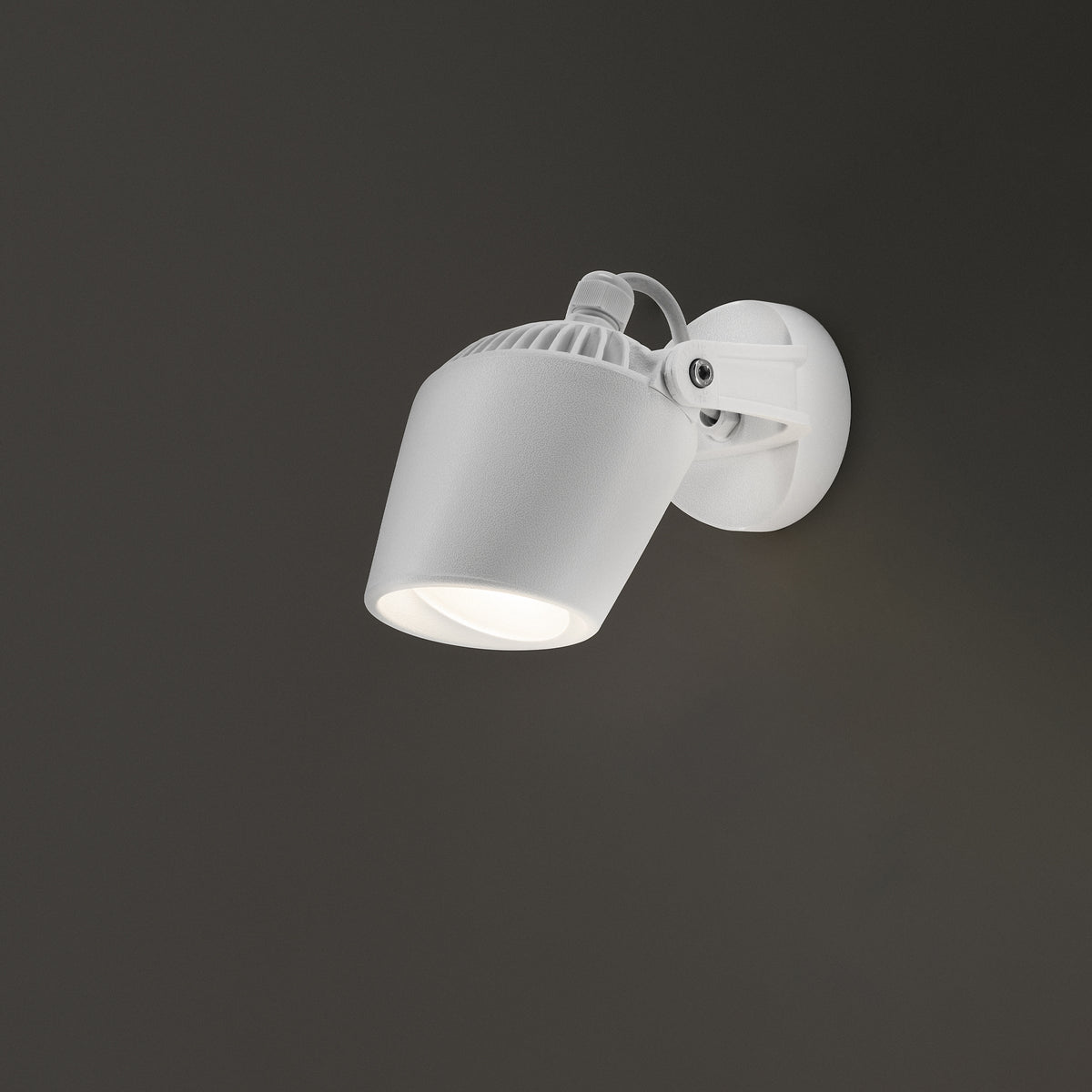 Aplică de exterior Ideal Lux Elio AP1, alb, 96483
