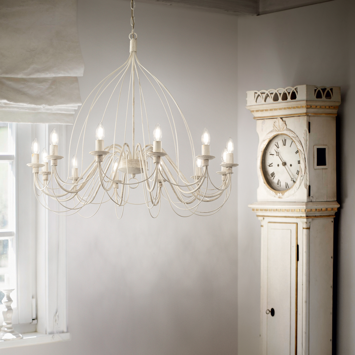 Lustră Ideal Lux Corte SP12, alb, 97664