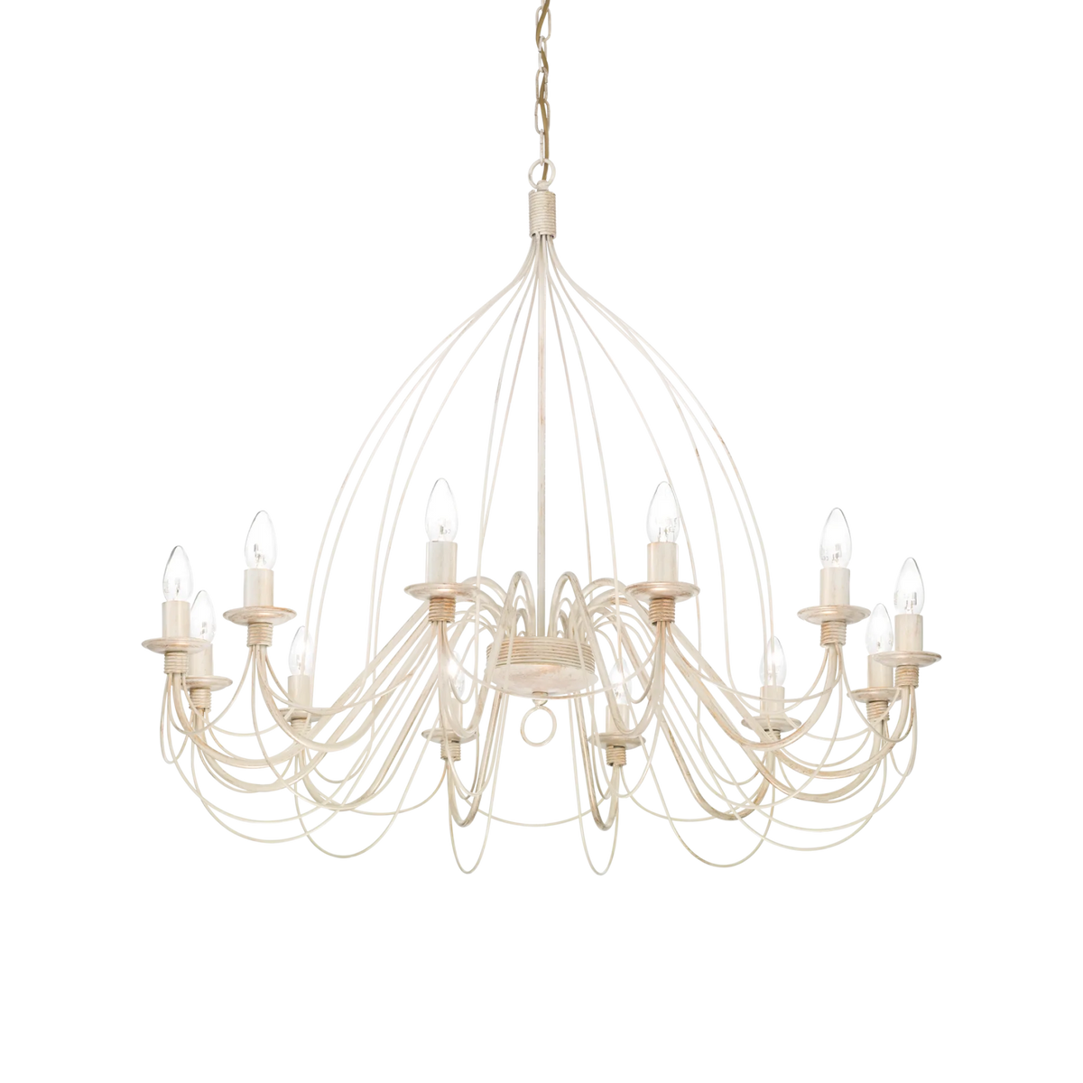 Lustră Ideal Lux Corte SP12, alb, 97664