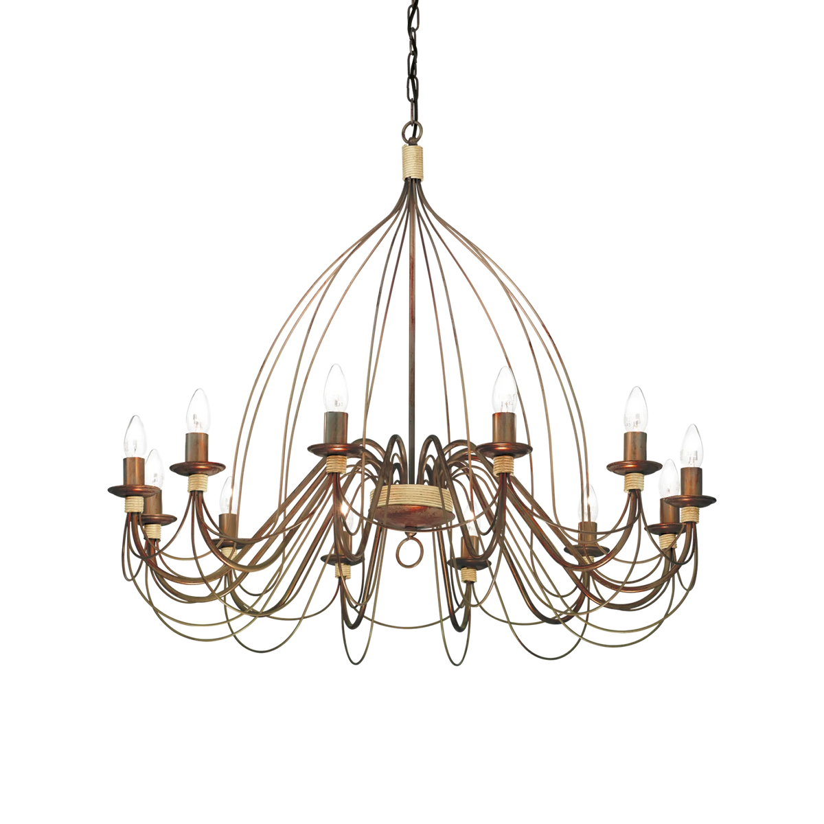 Lustră Ideal Lux Corte SP12 Ruggine, 97671
