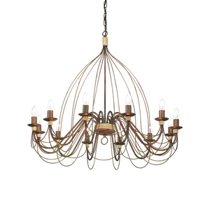 Lustră Ideal Lux Corte SP12 Ruggine, 97671