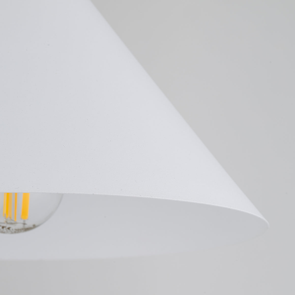 Lustra Cono White 1 S 10007