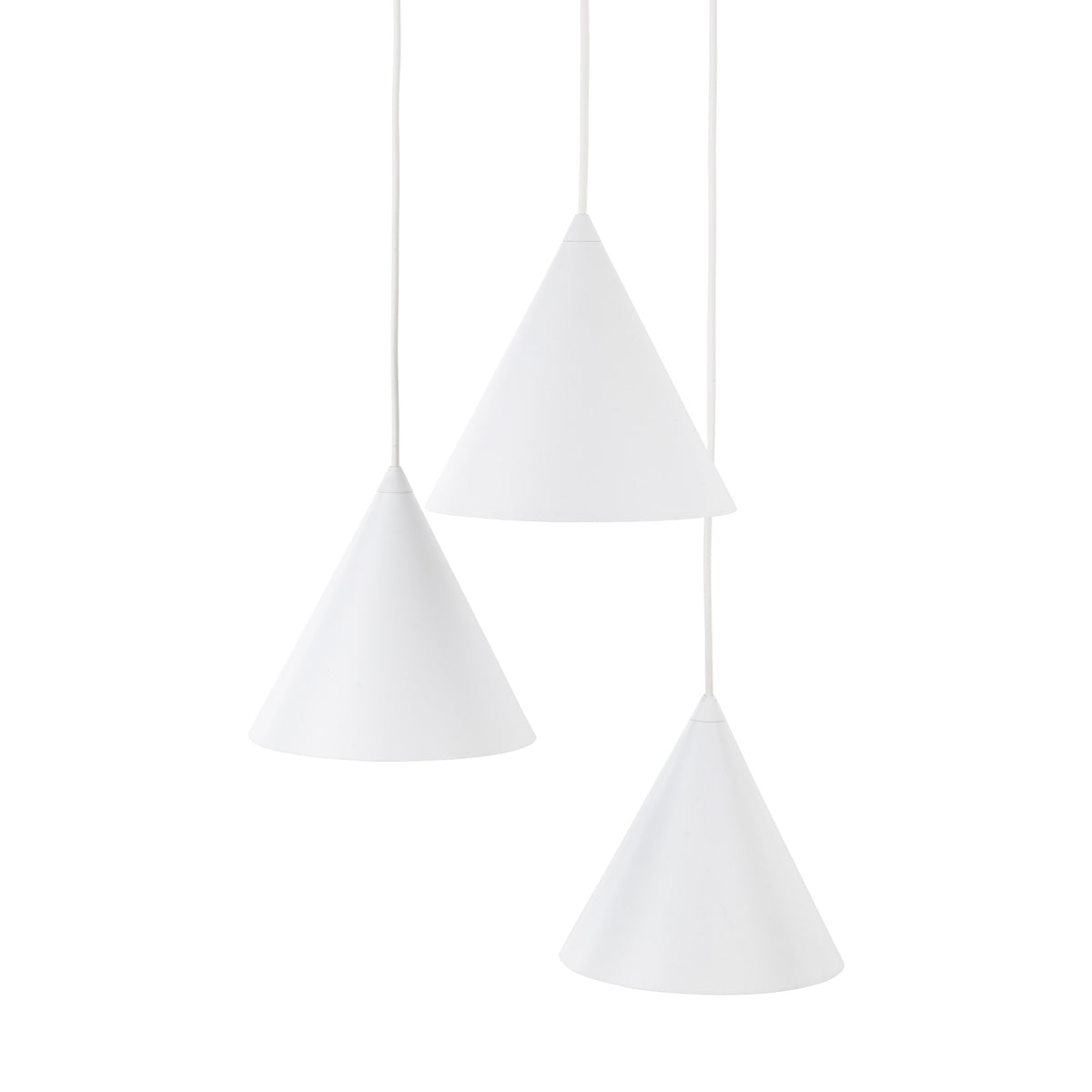 Lustra Cono White 3 S 10012