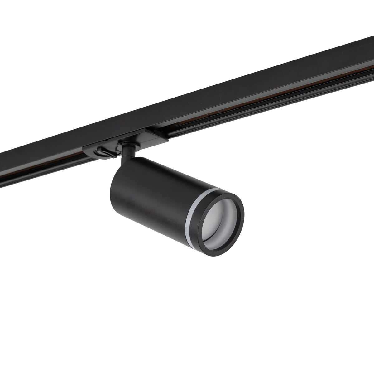 Spot pe șină TK Lighting Tracer Ring Slim, negru, 10029
