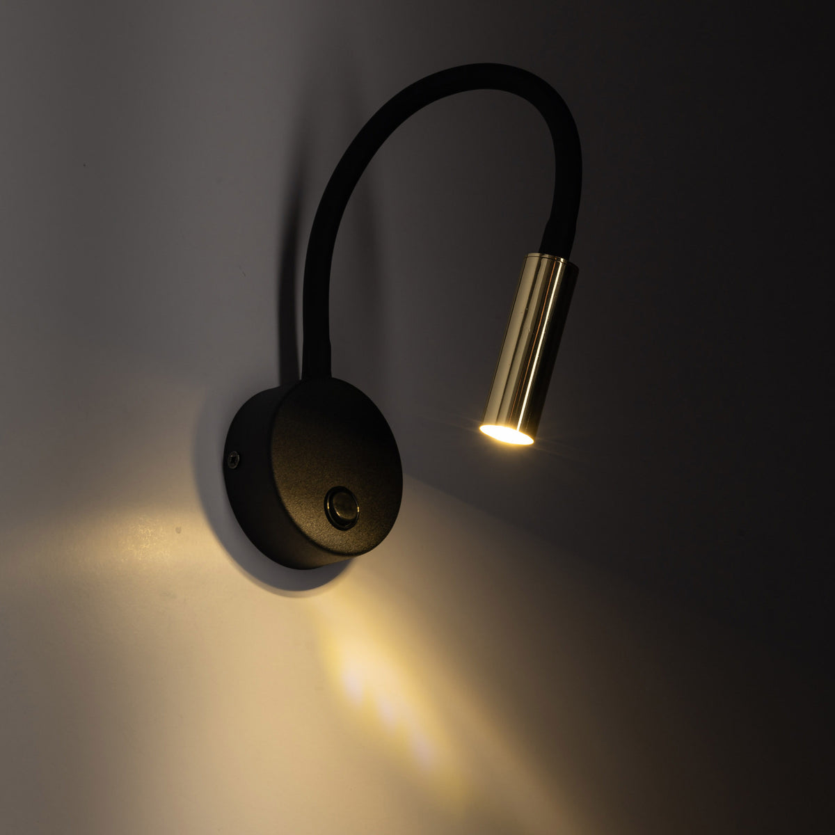 Aplică TK Lighting Lagos, negru/auriu, 10039