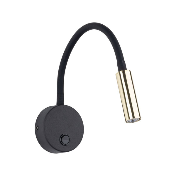 Aplica de perete Lagos Black/Gold 10039