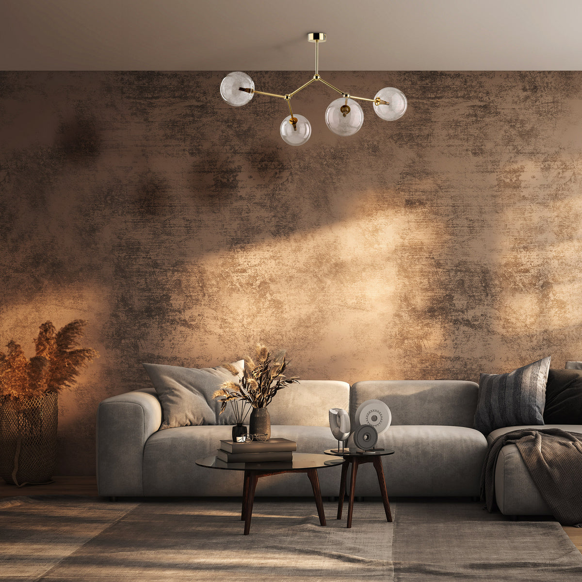Plafonieră TK Lighting Fairy, auriu, 4 x G9, 10070