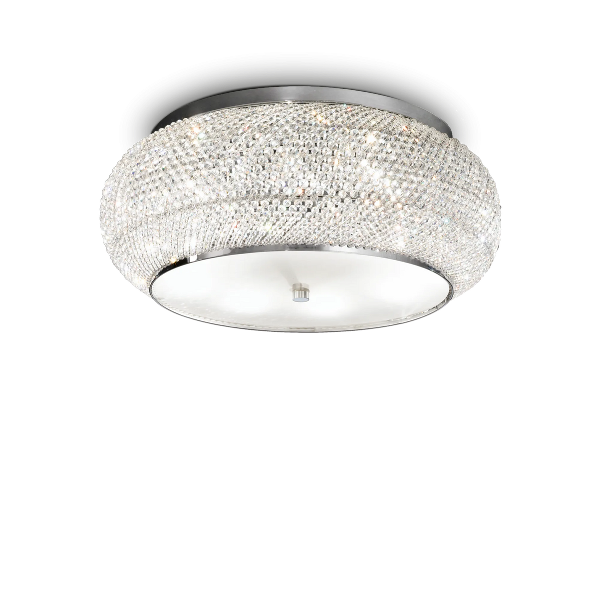 Plafonieră Ideal Lux Pasha' PL10, crom, 100746