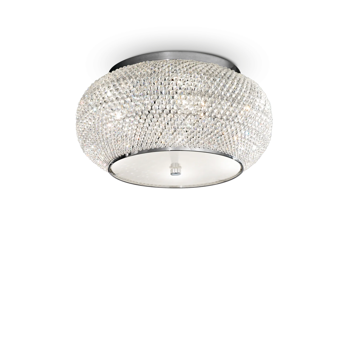 Plafonieră Ideal Lux Pasha' PL6, crom, 100784