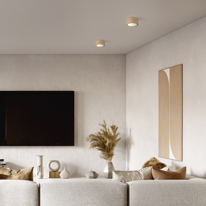 Plafoniera Eve Wood 10123