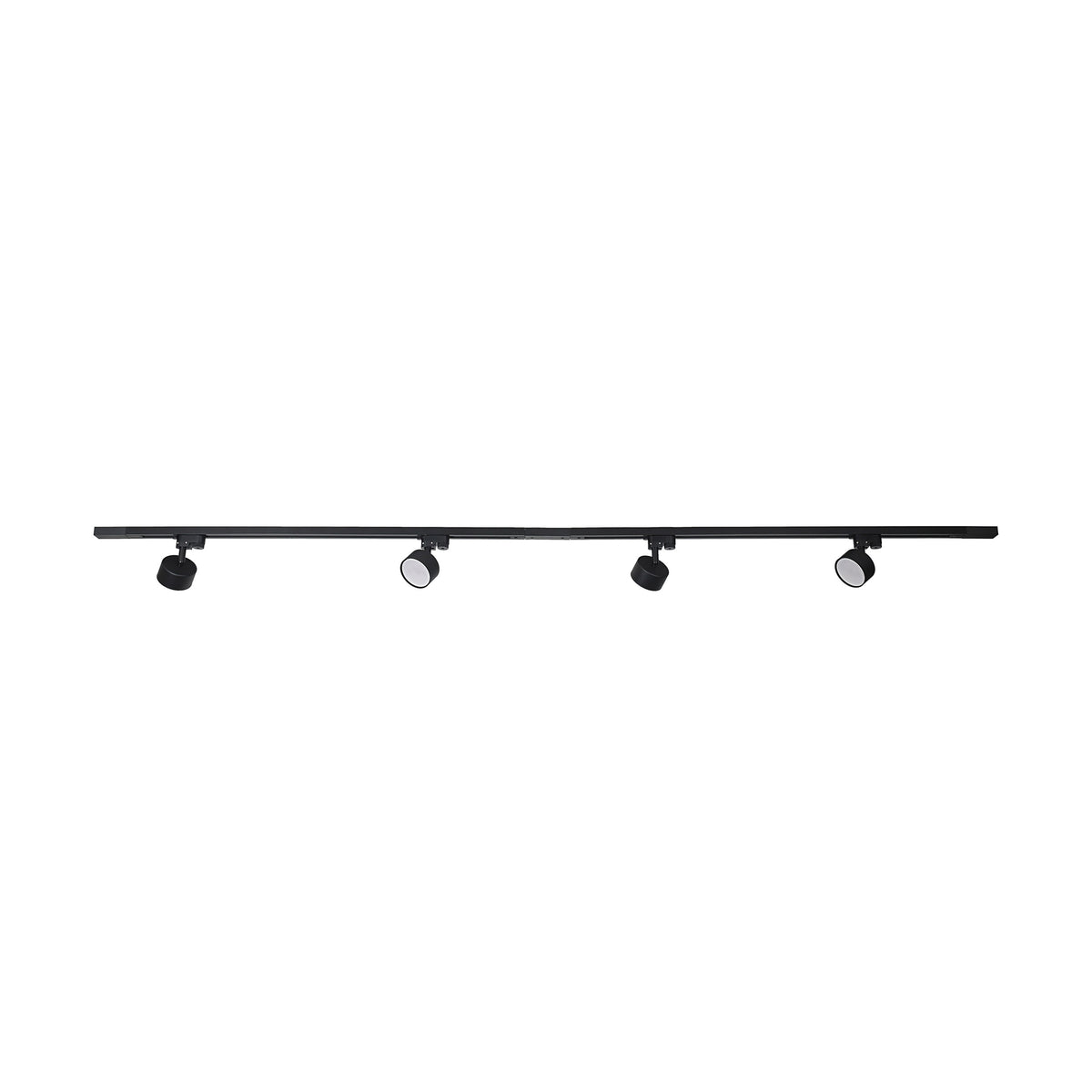 Spot pe șină TK Lighting Tracer Avia Set 4, negru, 10138