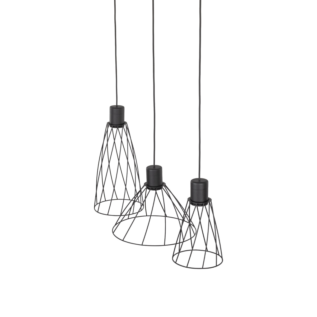 Lampa suspendată Modesto Black 3 10149 TK 10149