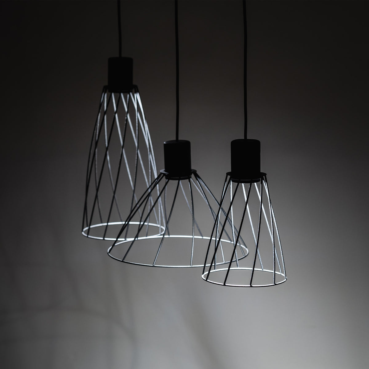 Lampa suspendată Modesto Black 3 10149 TK 10149