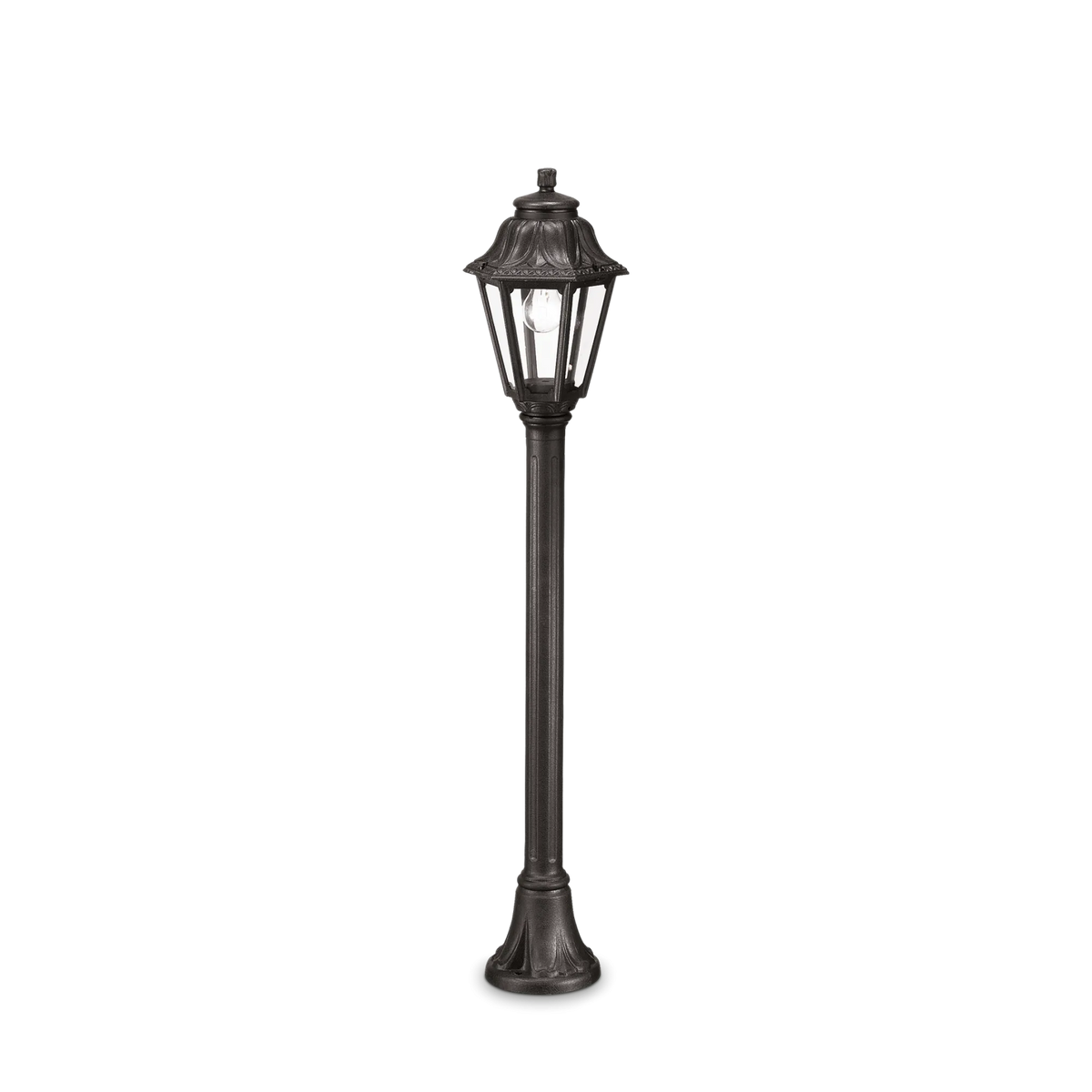 Lampă de exterior Ideal Lux Dafne PT1, negru, 101514