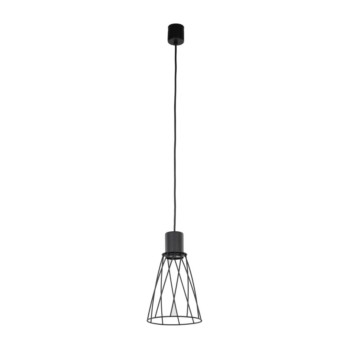 Lampă suspendată TK Lighting Modesto, negru, 10159
