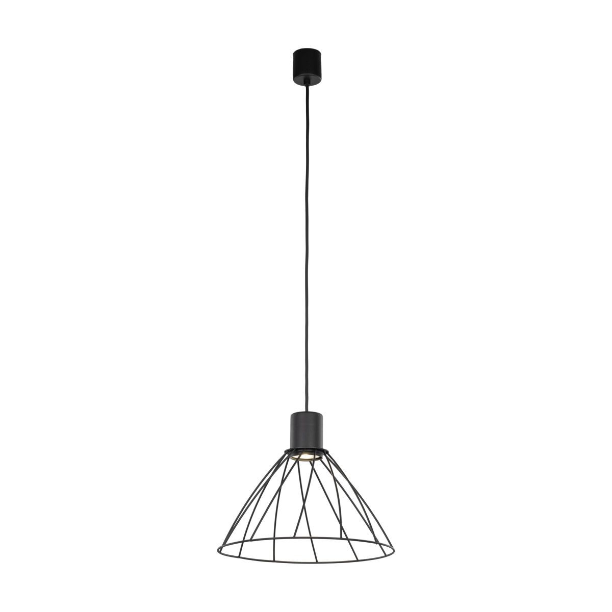 Lampă suspendată TK Lighting Modesto, negru, 10160