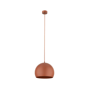 Lampă suspendată TK Lighting Zoe M, cărămiziu, 10175