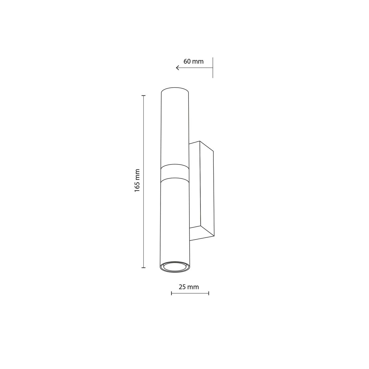 Aplică TK Lighting Lagos, negru, 10184