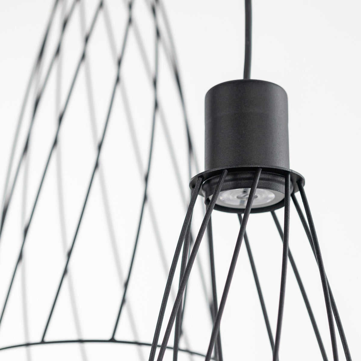 Lampa suspendată Modesto Black 3 10187 TK 10187