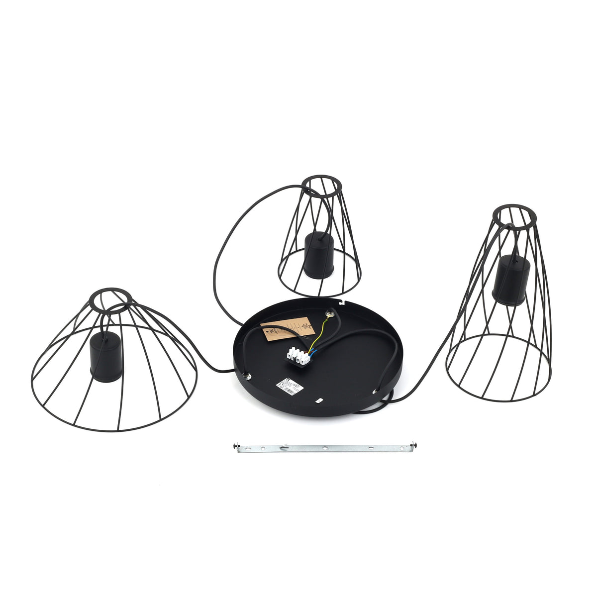 Lampa suspendată Modesto Black 3 10187 TK 10187