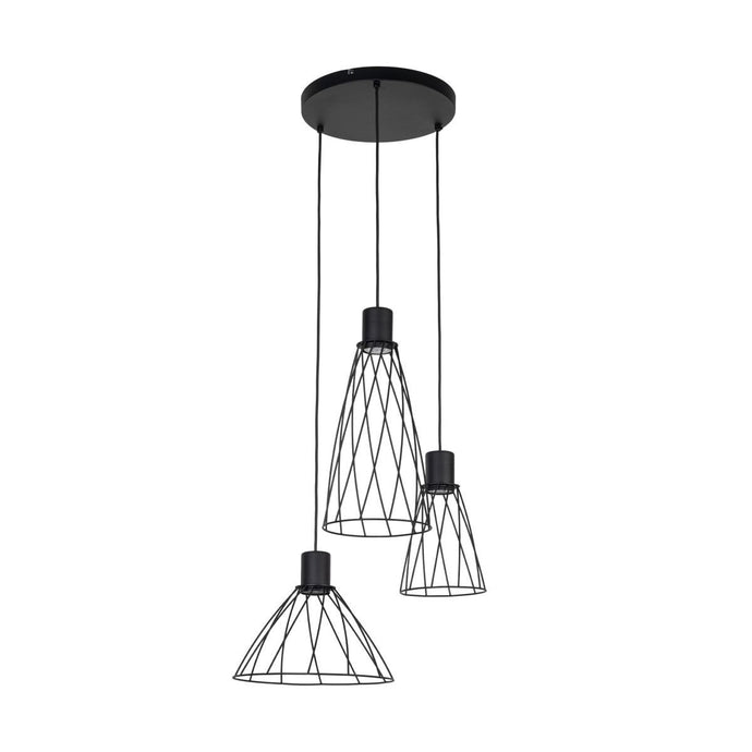 Lampa suspendată Modesto Black 3 10187