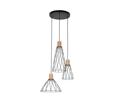 Lampa suspendată Modesto Wood 3 10188