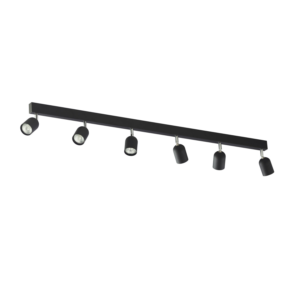 Plafonieră TK Lighting Top 6, negru, 6 x GU10, 1019