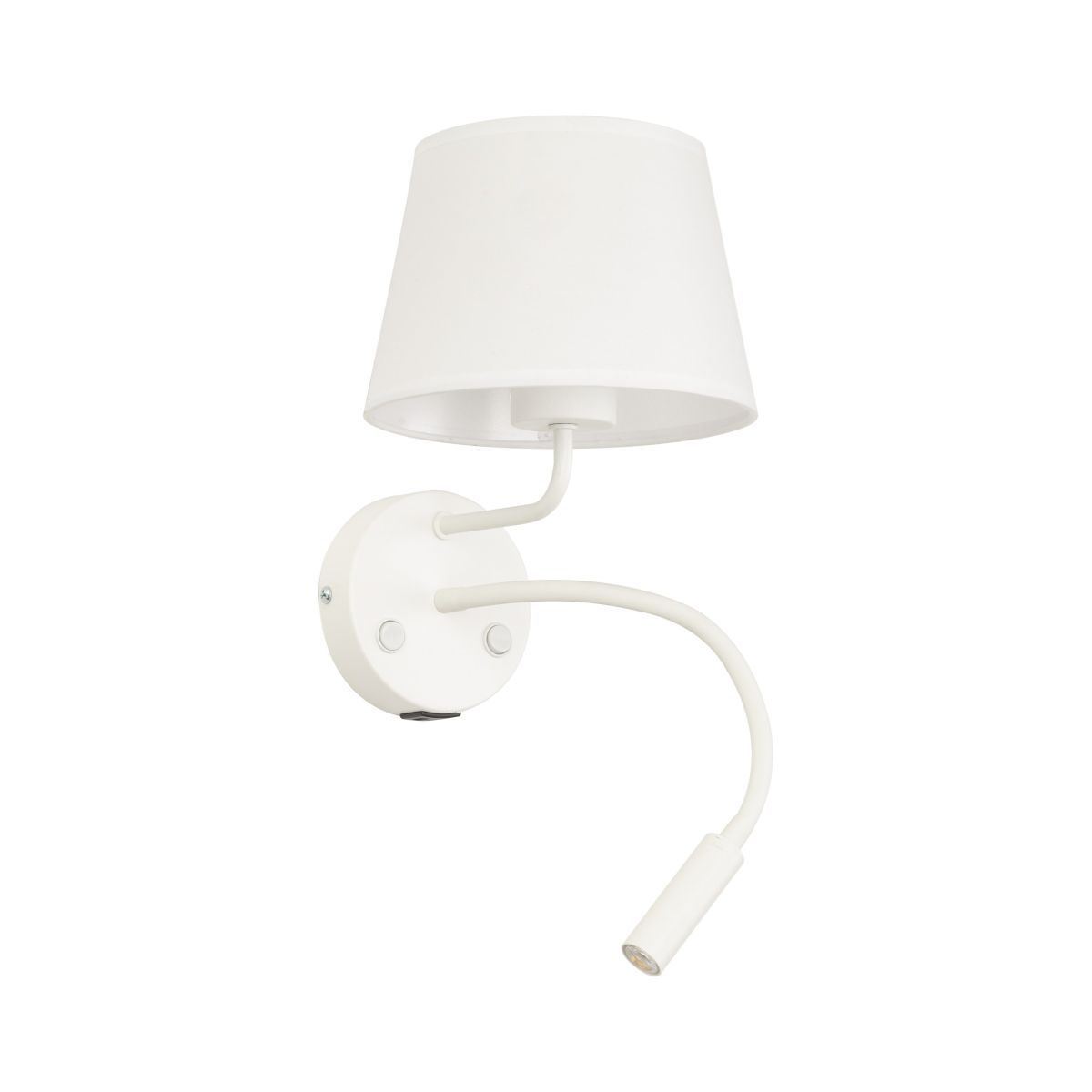 Aplică Maja albă 2 dulii E27 + GU10 + USB TK 10204
