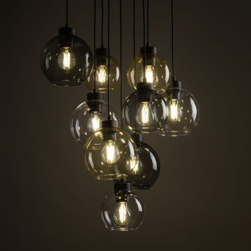Lampă suspendată TK Lighting Cubus, 9 surse de lumină, 10247