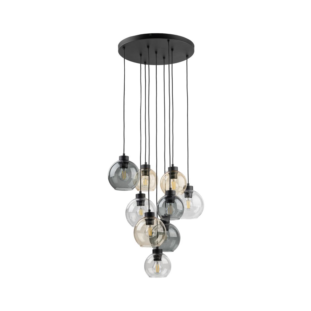 Lampă suspendată TK Lighting Cubus, 9 surse de lumină, 10247