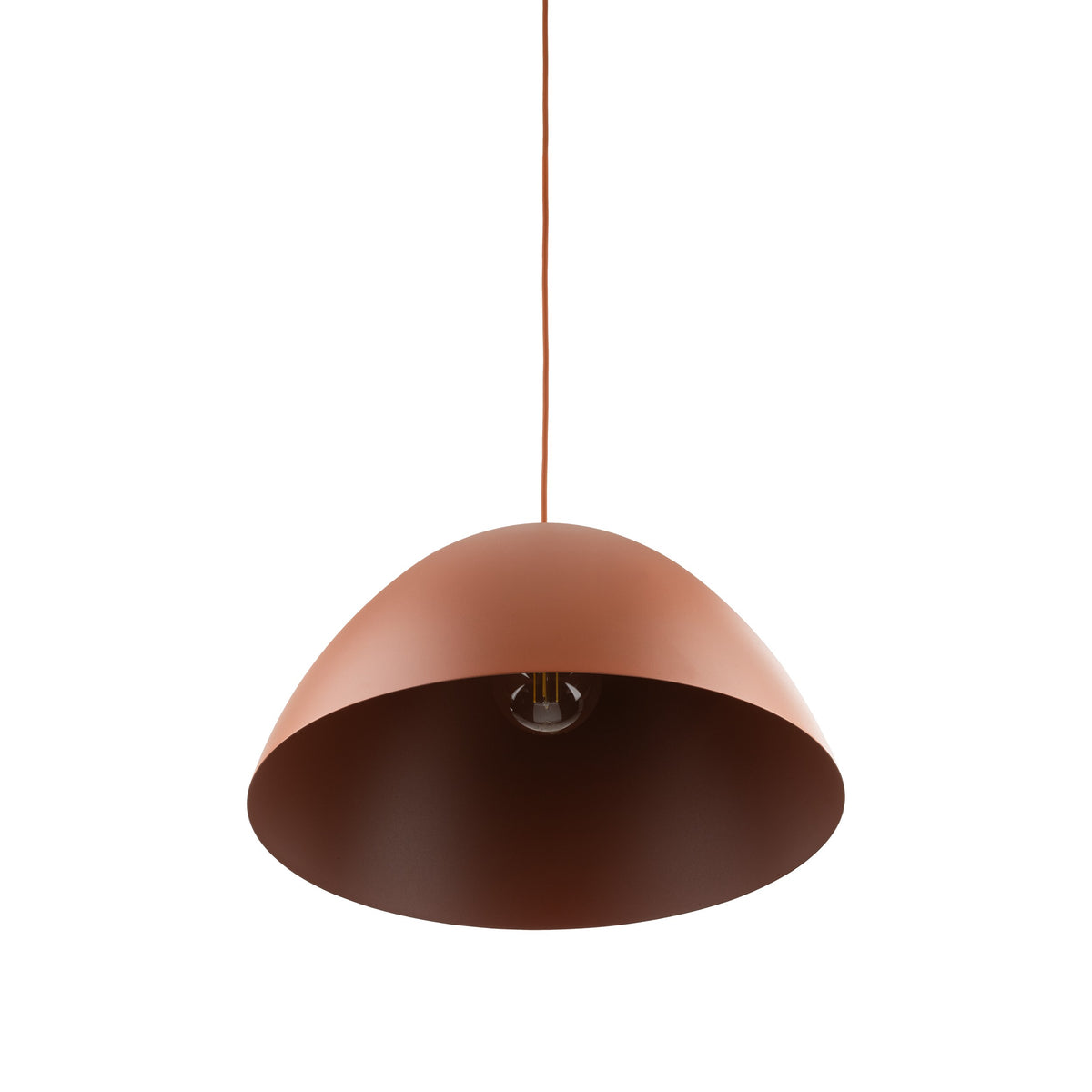 Pendul TK Lighting Faro 1 500, cărămiziu, 10260