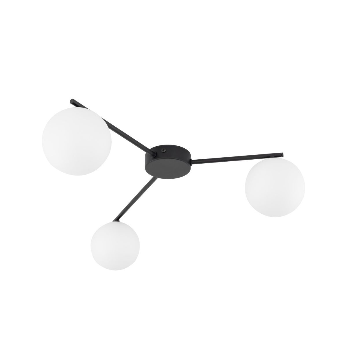 Lustră TK Lighting Elton, negru, 10261