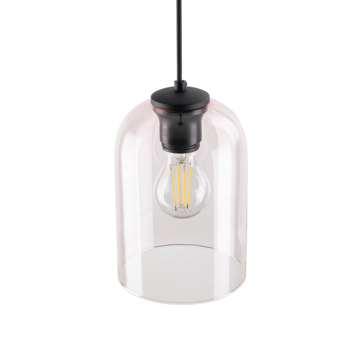 Pendul TK Lighting Molly 1, roz, 10296