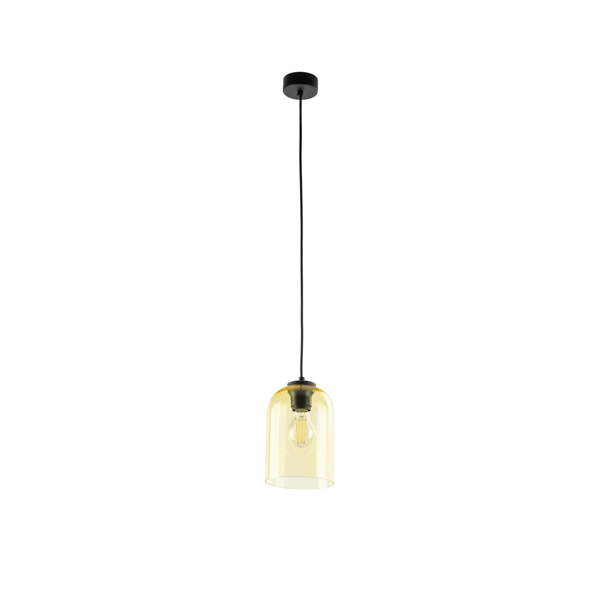 Pendul TK Lighting Molly 1, galben, 10297