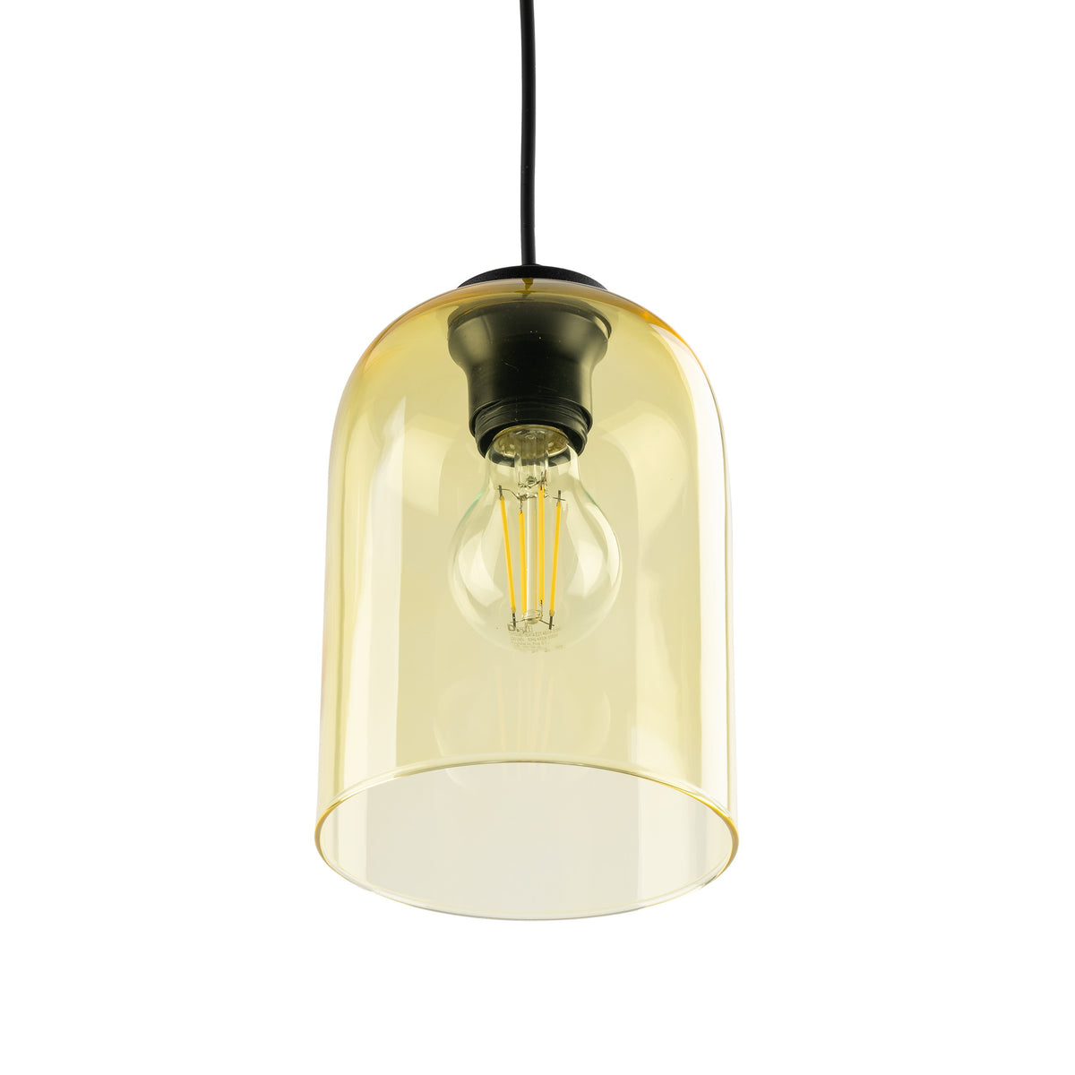 Pendul TK Lighting Molly 1, galben, 10297