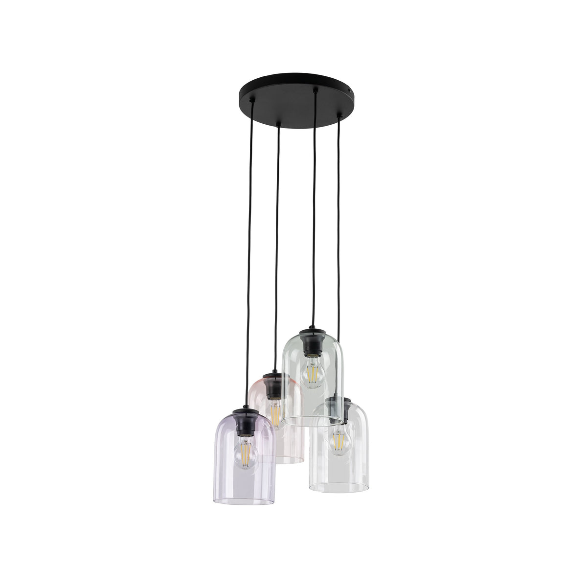 Lustră TK Lighting Molly 4 Rotund, 4 x E27, 10301