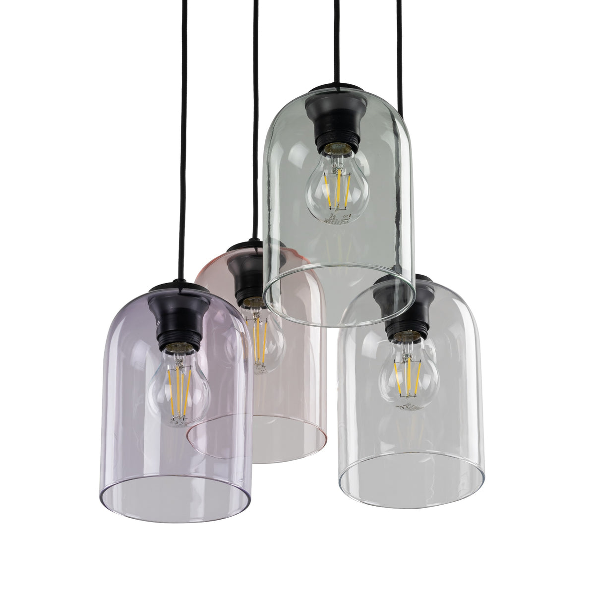 Lustră TK Lighting Molly 4 Rotund, 4 x E27, 10301