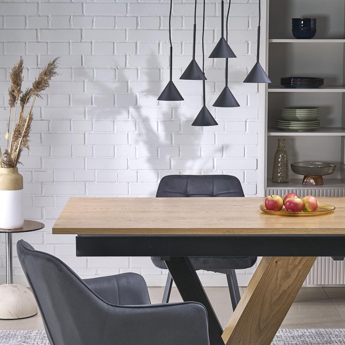 Lustră TK Lighting Cono 6, negru, 6 x GU10, 10306