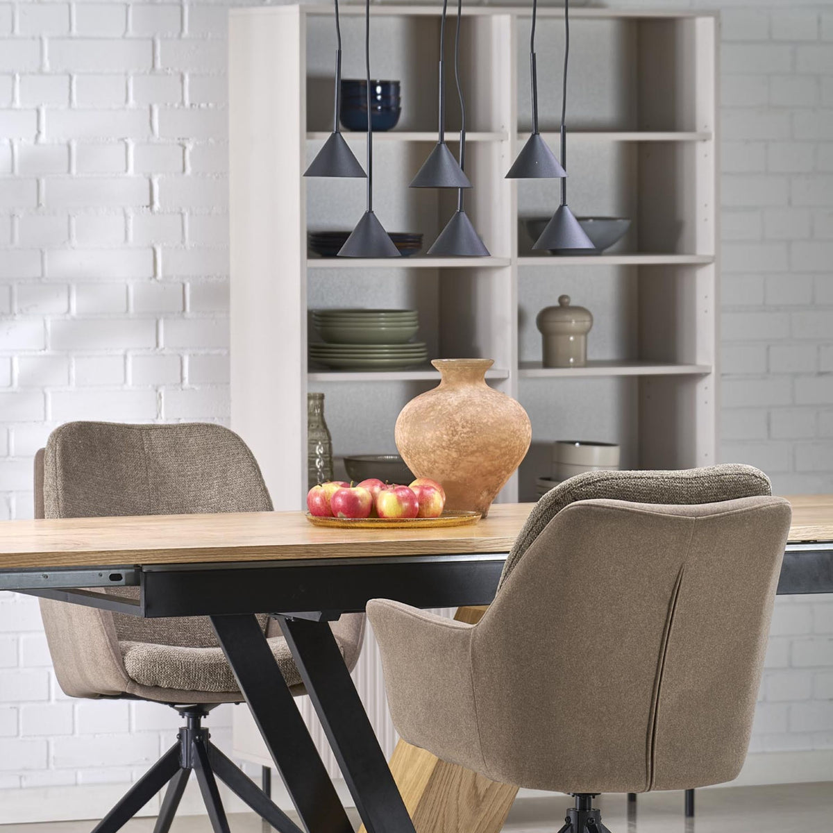 Lustră TK Lighting Cono 6, negru, 6 x GU10, 10306