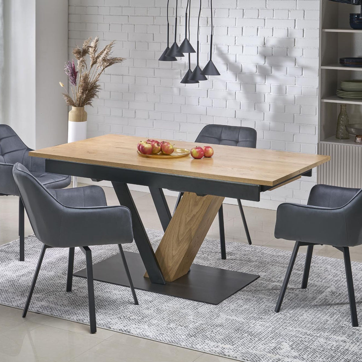 Lustră TK Lighting Cono 6, negru, 6 x GU10, 10306