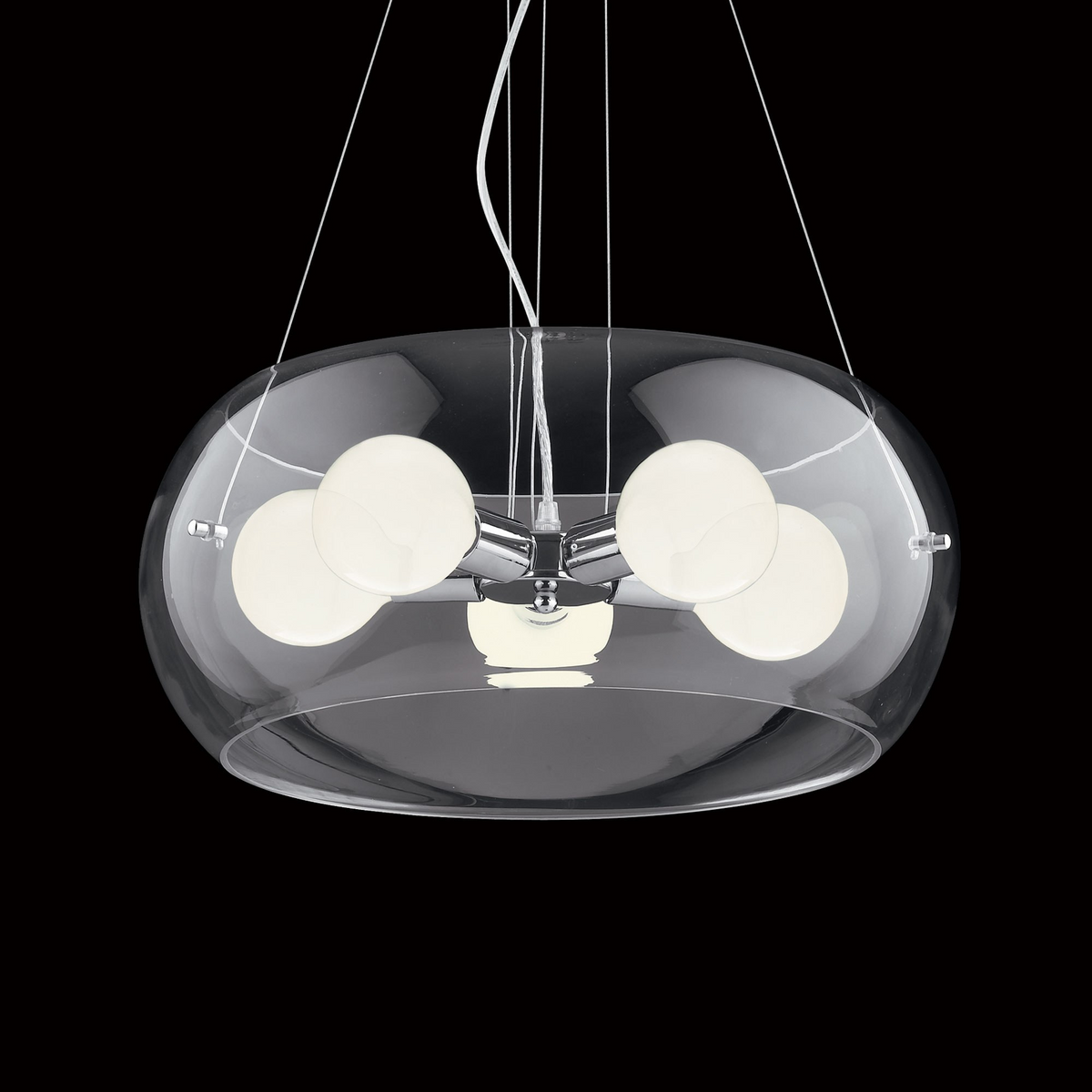 Lustră Ideal Lux Audi-10 SP5, fumuriu, 103983