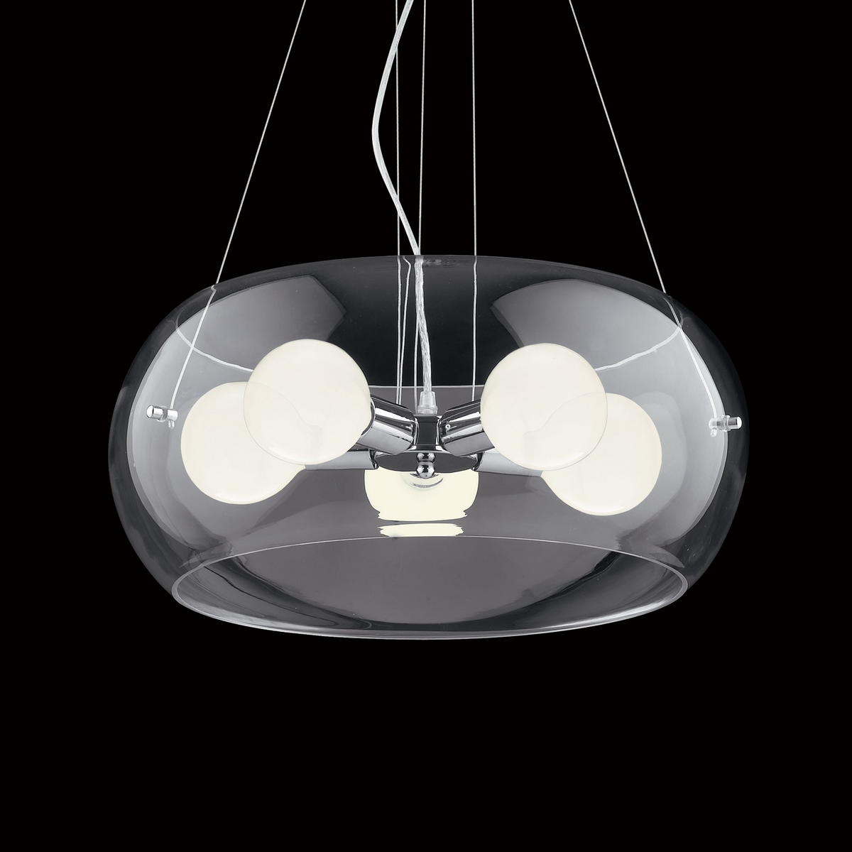 Lustră Ideal Lux Audi-10 SP5, fumuriu, 103983