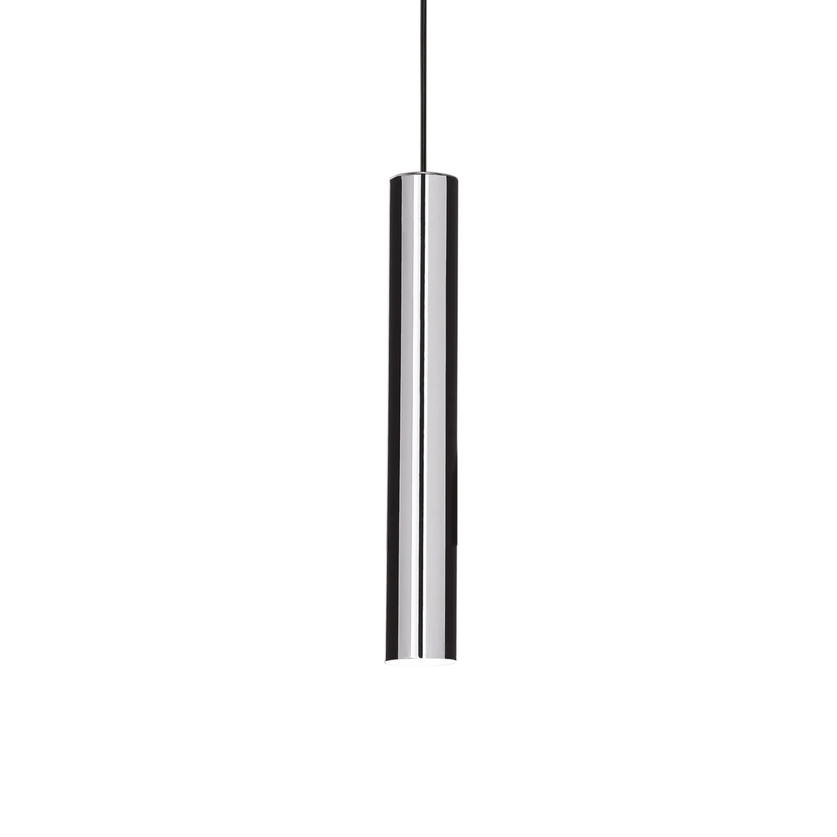 Pendul Ideal Lux Look SP1, crom, Ø6 cm, 104942