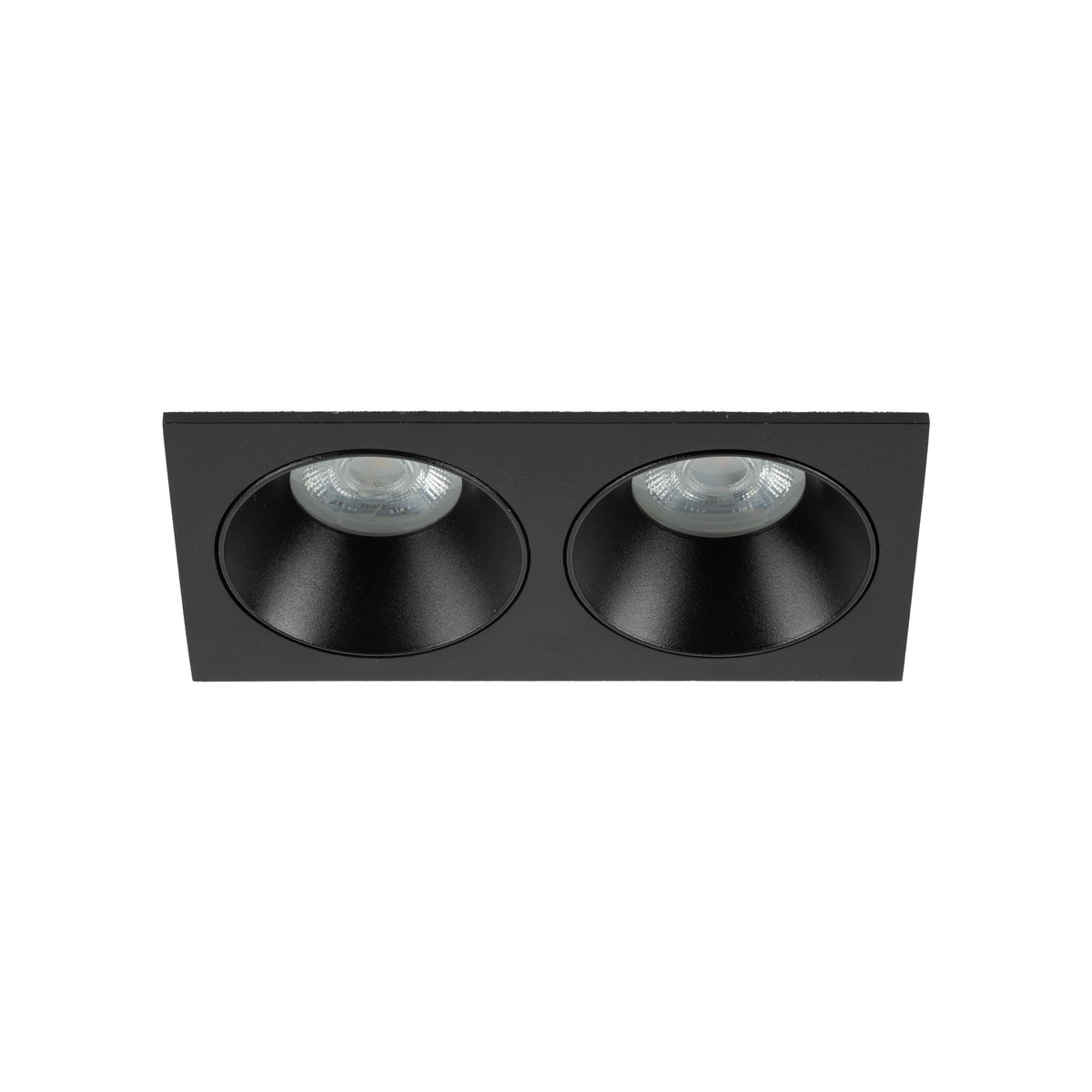 Plafonieră de exterior TK Lighting Prisma Duo, negru, 2 x GU10, 10579