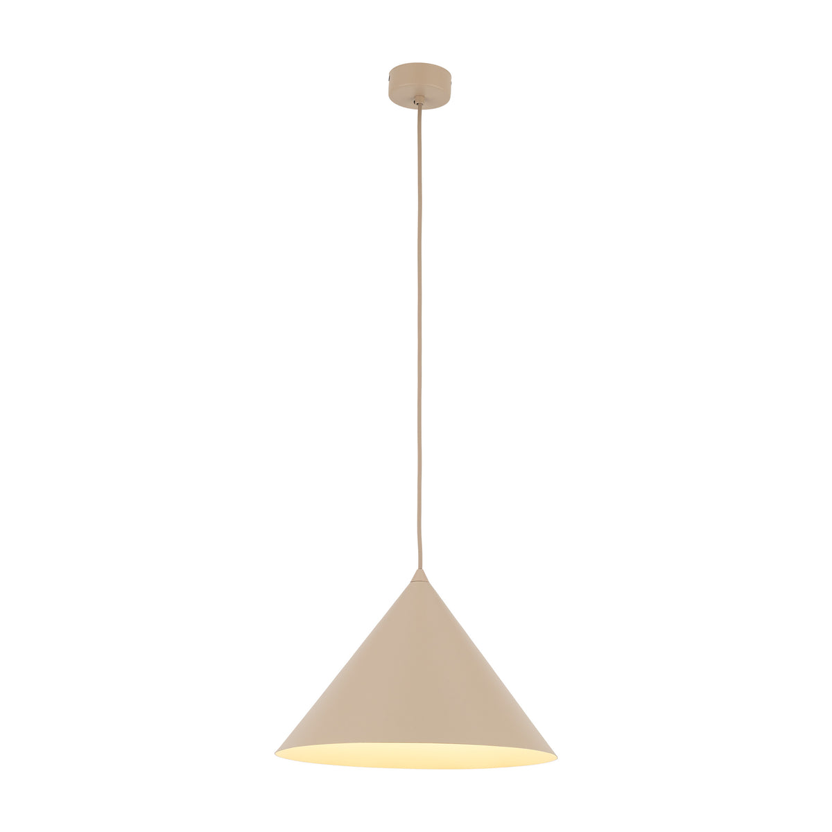 Pendul TK Lighting Cono L, nisip, 10621