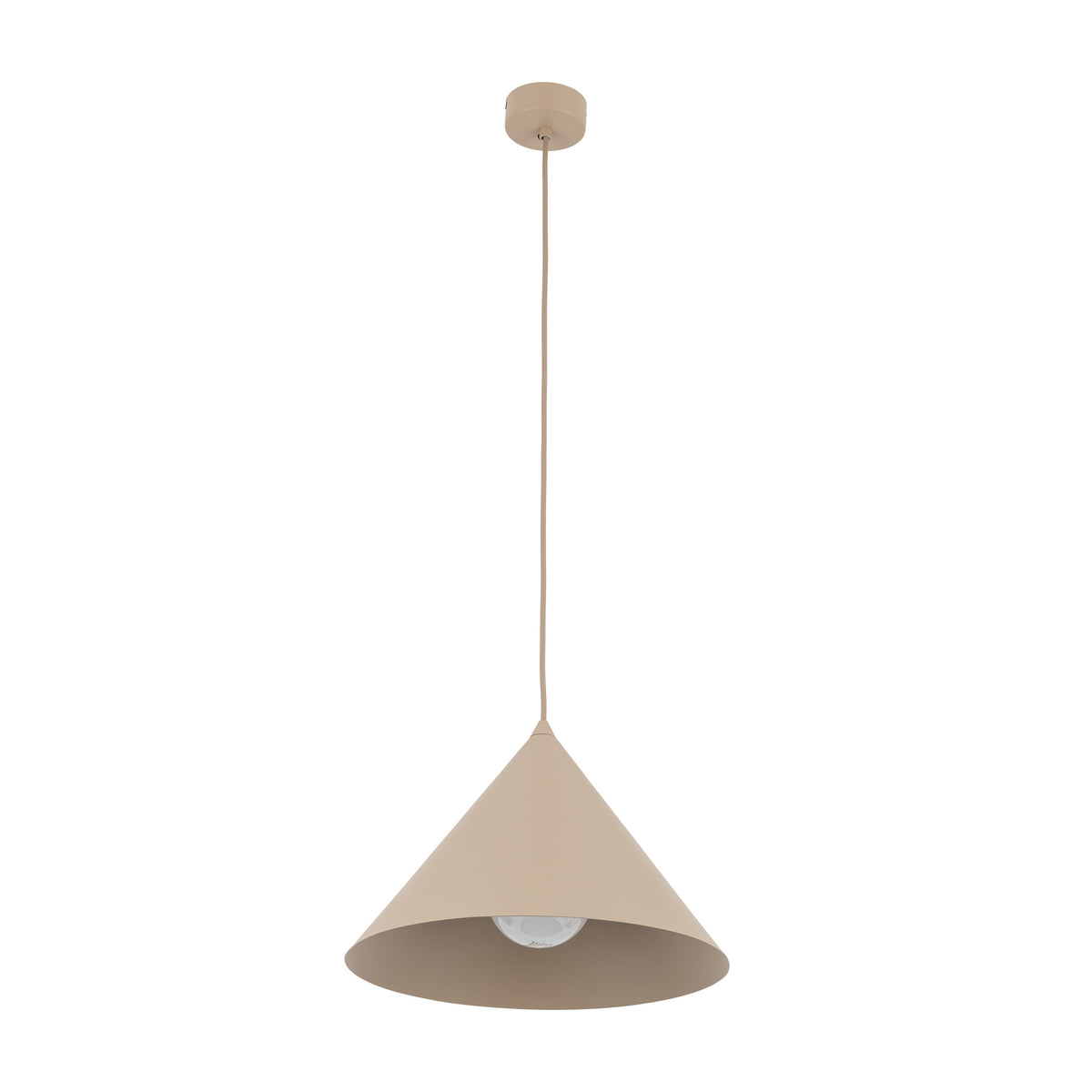 Pendul TK Lighting Cono L, nisip, 10621