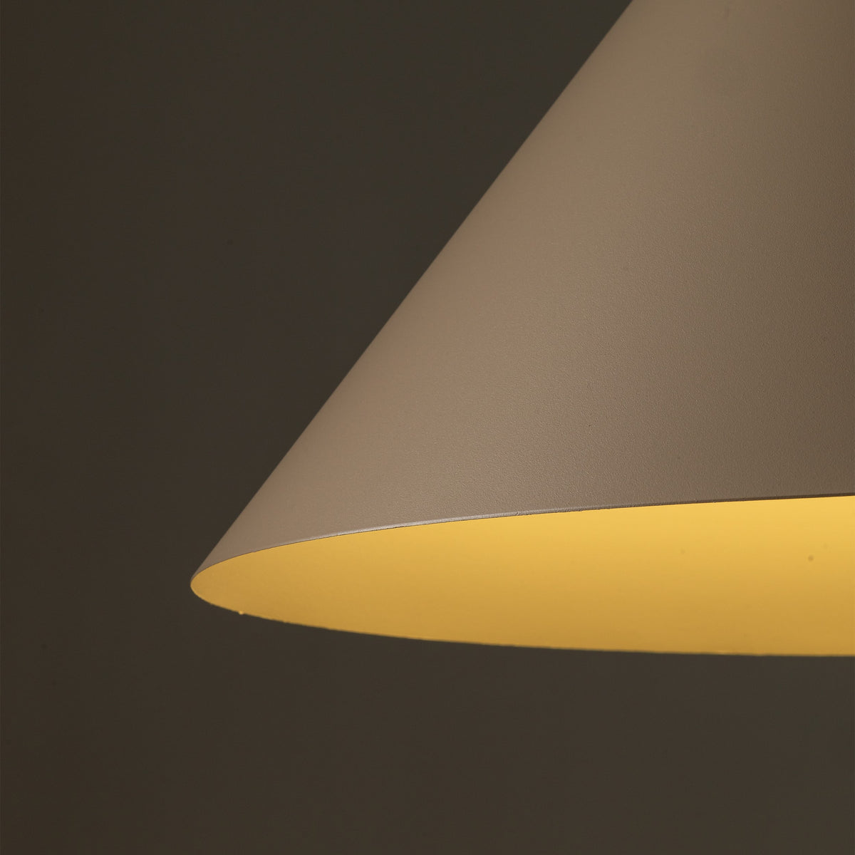 Pendul TK Lighting Cono XL, nisip, 10622