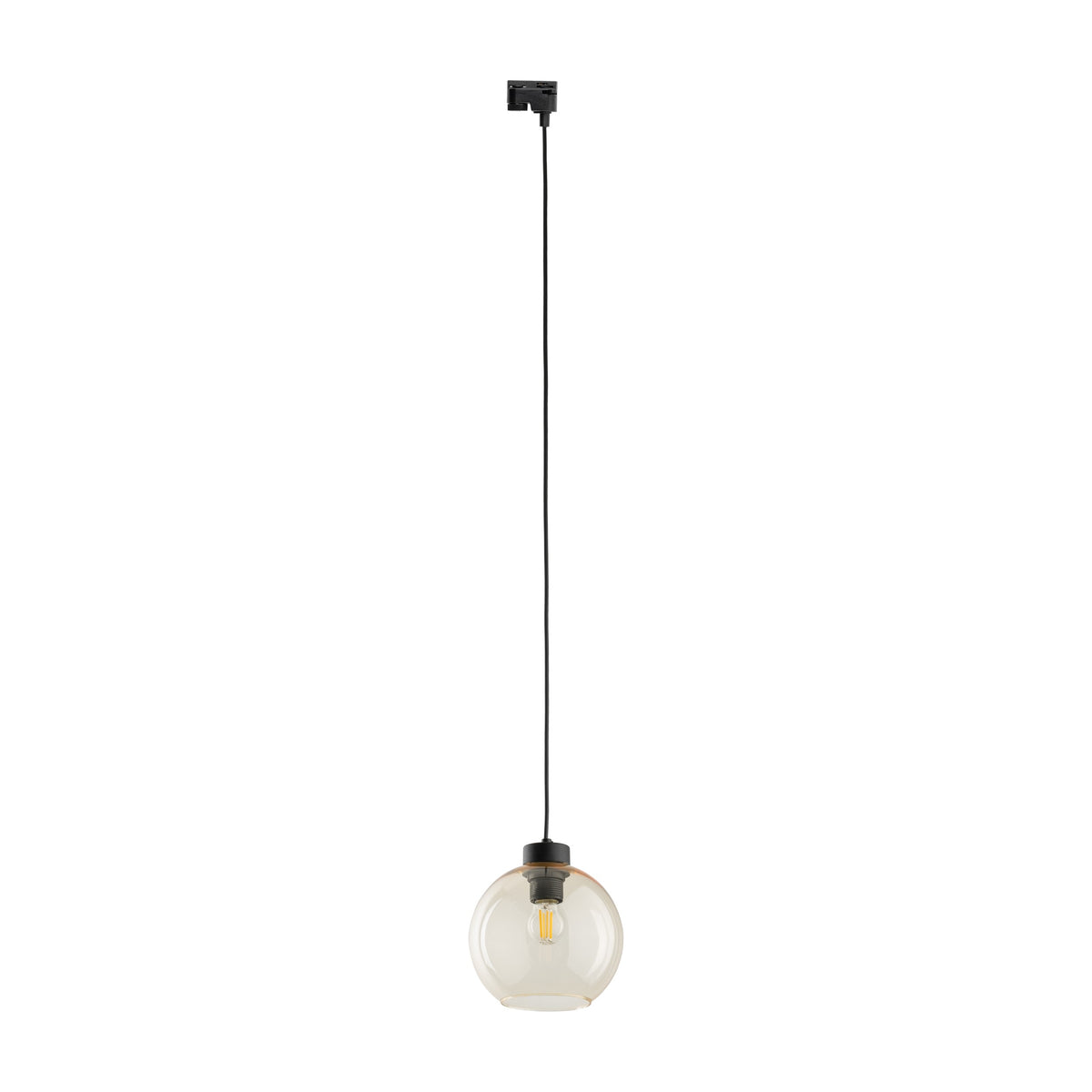 Spot pe șină TK Lighting Tracer Cubus, chihlimbar, 10667