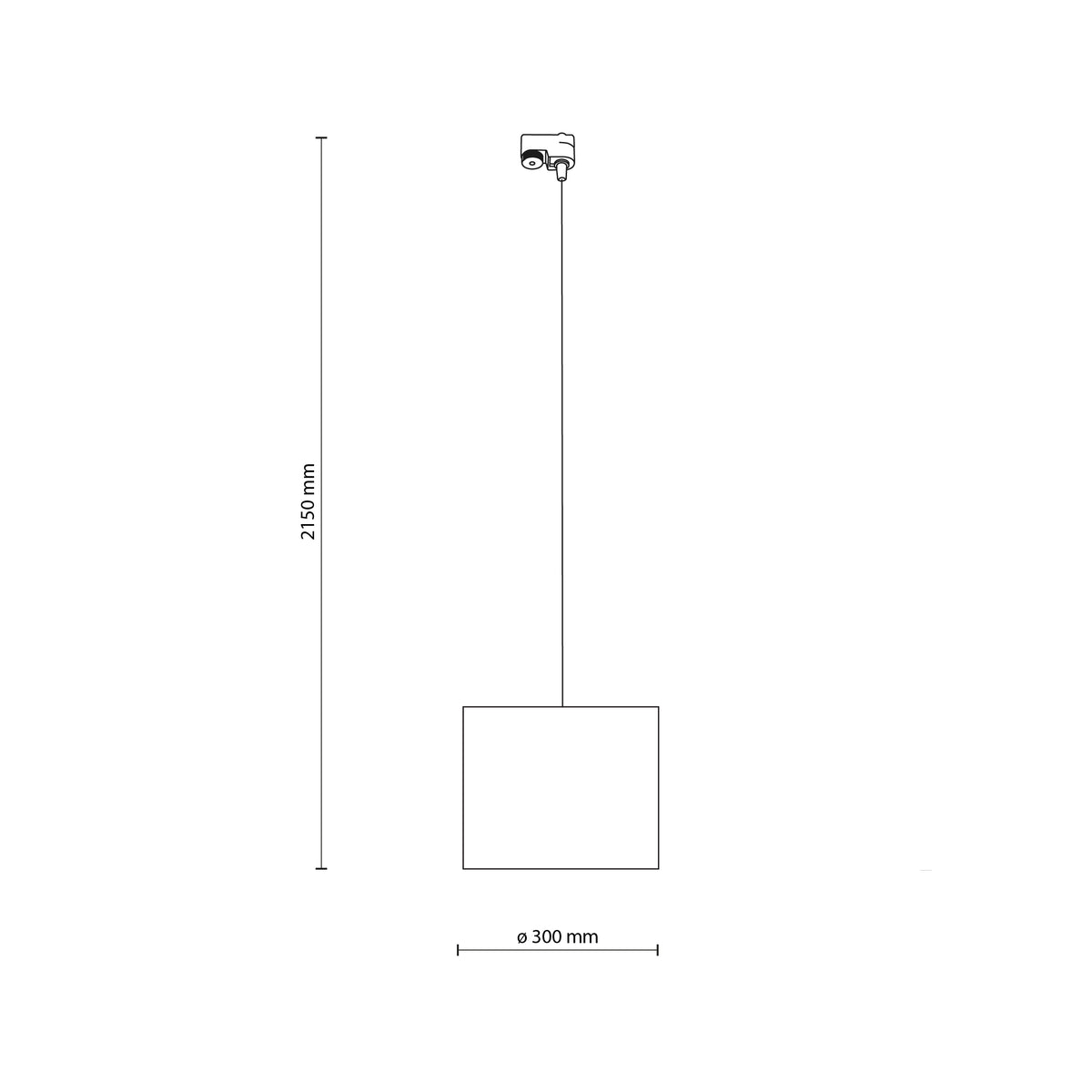 Spot pe șină TK Lighting Tracer 300, iută, 10672